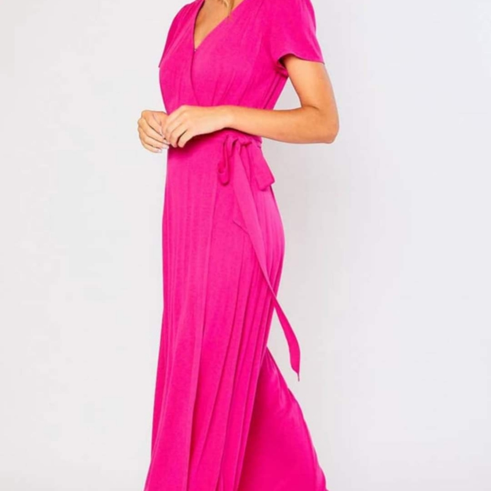 Maxi wrap dress